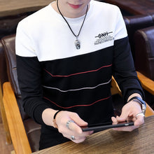 Load image into Gallery viewer, 2020 New Long Sleeve T-shirt for Adolescents in Autumn Men's clothes 23 colors M-3XL XXXL