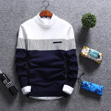 Load image into Gallery viewer, 2020 New Men's Autumn Winter Pullover Wool Slim Fit Striped Knitted Sweaters Mens Brand Clothing Casual pull homme hombre