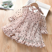 Load image into Gallery viewer, Melario Fashion Leopard Girls Dresses Spring With belt Kids Dress Children Clothing Princess Dress Casual Kids Girls Clothes