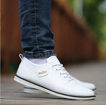 Load image into Gallery viewer, 2019 Fashion Loafers Walking Footwear Tenis Feminino Outdoor Breathable Sneakers Men's PU Leather Business Casual Shoes for Male
