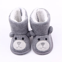 Load image into Gallery viewer, Baby Winter Boots Infant Toddler Newborn Cute Cartoon Bear Shoes Girls Boys First Walkers Super Keep Warm Snowfield Booties Boot
