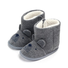 Load image into Gallery viewer, Baby Winter Boots Infant Toddler Newborn Cute Cartoon Bear Shoes Girls Boys First Walkers Super Keep Warm Snowfield Booties Boot