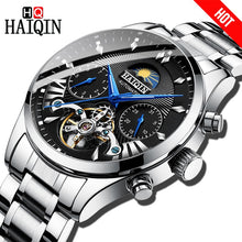 Load image into Gallery viewer, HAIQIN men's/mens watches top brand luxury automatic/mechanical/luxury watch men sport wristwatch mens reloj hombre tourbillon
