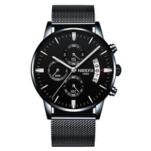 Load image into Gallery viewer, NIBOSI Relogio Masculino Men Watches Luxury Famous Top Brand Men's Fashion Casual Dress Watch Military Quartz Wristwatches Saat