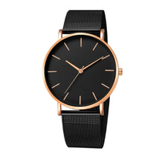 Load image into Gallery viewer, Luxury Women Watch Mesh Stainless Steel Bracelet Casual Quartz Wrist Watch Women Watches Clock reloj mujer relogio feminino
