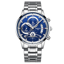 Load image into Gallery viewer, NIBOSI Mens Watches Luxury Top Brand Gold Watch Men Relogio Masculino Automatic Date Watch Quartz Luminous Calendar Wristwatch