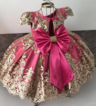 Load image into Gallery viewer, Girls Dress Elegant New Year Princess Children Party Dress Wedding Gown Kids Dresses for Girls Birthday Party Dress Vestido Wear
