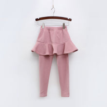 Load image into Gallery viewer, 2019 Pure Color Girls Pants Kids Leggings 2-10Y Children Clothing Autumn Cotton Leggings Warm Baby Girl Skirt-pants High Quality