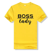Load image into Gallery viewer, boss lady baby Letters Print Women tshirt Cotton Casual Funny t shirt For Lady Top Tee Hipster Tumblr Drop Ship Z-908