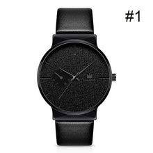 Load image into Gallery viewer, SHAARMS Men Watch Business Watch Leather Band Stainless Steel Quartz Wristwatch Casual Simple Watches Black Luxury Brand