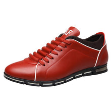 Load image into Gallery viewer, men's senakers shoes casual no-leather sport shoes Men solid Fashion Solid Leather Business Sport Flat Round Toe Casual Shoes