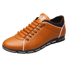 Load image into Gallery viewer, men's senakers shoes casual no-leather sport shoes Men solid Fashion Solid Leather Business Sport Flat Round Toe Casual Shoes