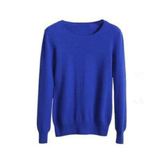 Load image into Gallery viewer, GCAROL 2019 Fall Winter Candy Knit Jumper Women 30% Wool Sweater Soft Stretch OL Render Knit Pullover Knitwear S-3XL