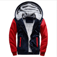 Load image into Gallery viewer, 2020 New Men Hoodies Winter Thick Warm Fleece Zipper Men Hoodies Coat Sportwear Male Streetwear Hoodies Sweatshirts Men 4XL 5XL
