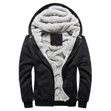 Load image into Gallery viewer, 2020 New Men Hoodies Winter Thick Warm Fleece Zipper Men Hoodies Coat Sportwear Male Streetwear Hoodies Sweatshirts Men 4XL 5XL