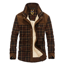 Load image into Gallery viewer, Mountainskin Men's Warm Jacket Fleece Thick Army  Coat Autumn Winter Jacket Men Slim Fit Clothing Mens Brand Clothing SA831