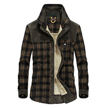 Load image into Gallery viewer, Mountainskin Men's Warm Jacket Fleece Thick Army  Coat Autumn Winter Jacket Men Slim Fit Clothing Mens Brand Clothing SA831