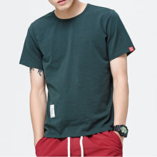 Load image into Gallery viewer, 2020 Summer Fashion Men's T Shirt Casual Patchwork Short Sleeve Men T-Shirt Mens Clothing Casual Slim Fit Hip-Hop Top Tees 5XL