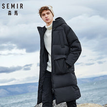 Load image into Gallery viewer, SEMIR 2019 New Clothing Winter Down Jacket Men Business Long Thick Winter Coat Men Solid Fashion Outerwear Warm Long Coat Man