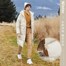 Load image into Gallery viewer, SEMIR 2019 New Clothing Winter Down Jacket Men Business Long Thick Winter Coat Men Solid Fashion Outerwear Warm Long Coat Man