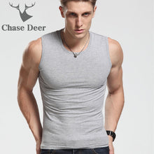 Load image into Gallery viewer, 2020 Men Tank Top New Brand Chase Deer Cotton High Quality Undershirt Bodybuilding Singlet Fitness Sleeveless Vest Men Tank Tops