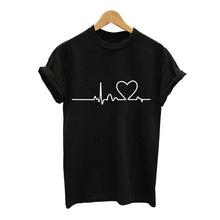 Load image into Gallery viewer, 2020 New Women T-shirts Casual Harajuku Love Printed Tops Tee Summer Female T shirt Short Sleeve T shirt For Women Clothing