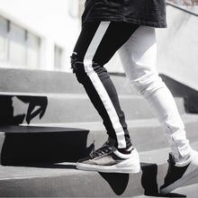 Load image into Gallery viewer, BDLJ 2019 Men Stylish Ripped Jeans Pants Biker Skinny Slim Straight Frayed Denim Trousers New Fashion Skinny Jeans Men Clothes
