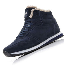 Load image into Gallery viewer, Men Boots Men Winter Shoes Plus Size 35-48 Warm Ankle Botas Hombre For Leather Winter Boots Shoes Men Plush Winter Sneakers Mens
