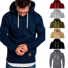 Load image into Gallery viewer, 2019 NEW Sweatshirt Autumn Winter Casual Hoodies Men Long Sleeve Solid Hoodie men big size hombre Top Blouse Tracksuits 8.27
