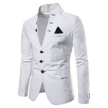 Load image into Gallery viewer, Womail Blazer Men Autumn formal dress jacket Casual Slim Fit Stylish Suit Coat Party Wedding Terno Masculino Blazers Men P925

