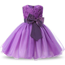 Load image into Gallery viewer, Flower Girl Dress Formal 3-8 Years Floral Baby Girls Dresses Vestidos 9 Colors Wedding Party Children Clothes Birthday Clothing
