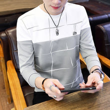 Load image into Gallery viewer, 2020 New Long Sleeve T-shirt for Adolescents in Autumn Men&#39;s clothes 23 colors M-3XL XXXL
