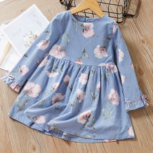 Load image into Gallery viewer, Melario Fashion Leopard Girls Dresses Spring With belt Kids Dress Children Clothing Princess Dress Casual Kids Girls Clothes
