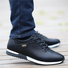 Load image into Gallery viewer, 2019 Fashion Loafers Walking Footwear Tenis Feminino Outdoor Breathable Sneakers Men's PU Leather Business Casual Shoes for Male
