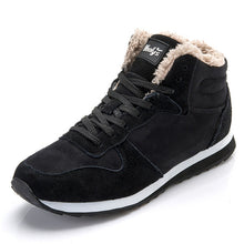 Load image into Gallery viewer, Men Boots Men Winter Shoes Plus Size 35-48 Warm Ankle Botas Hombre For Leather Winter Boots Shoes Men Plush Winter Sneakers Mens
