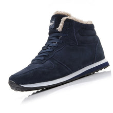 Load image into Gallery viewer, Men Boots Men Winter Shoes Plus Size 35-48 Warm Ankle Botas Hombre For Leather Winter Boots Shoes Men Plush Winter Sneakers Mens
