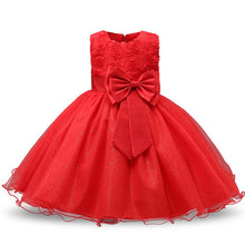 Load image into Gallery viewer, Princess Flower Girl Dress Summer Tutu Wedding Birthday Party Kids Dresses For Girls Children&#39;s Costume Teenager Prom Designs
