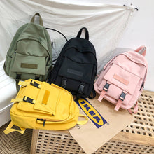 Load image into Gallery viewer, 2019 Backpack Women Backpack Fashion Women Shoulder Bag solid color School Bag For Teenage Girl Children Backpacks Travel Bag
