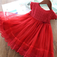 Load image into Gallery viewer, Girls Dresses 2019 Fashion Girl Dress Lace Floral Design Baby Girls Dress Kids Dresses For Girls Casual Wear Children Clothing
