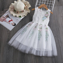 Load image into Gallery viewer, Girls Dresses 2019 Fashion Girl Dress Lace Floral Design Baby Girls Dress Kids Dresses For Girls Casual Wear Children Clothing

