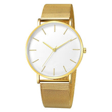 Load image into Gallery viewer, Luxury Women Watch Mesh Stainless Steel Bracelet Casual Quartz Wrist Watch Women Watches Clock reloj mujer relogio feminino
