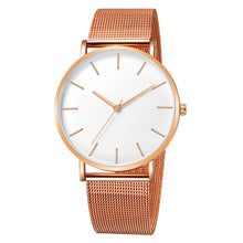 Load image into Gallery viewer, Luxury Women Watch Mesh Stainless Steel Bracelet Casual Quartz Wrist Watch Women Watches Clock reloj mujer relogio feminino

