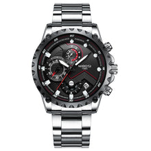 Load image into Gallery viewer, NIBOSI Mens Watches Luxury Top Brand Gold Watch Men Relogio Masculino Automatic Date Watch Quartz Luminous Calendar Wristwatch

