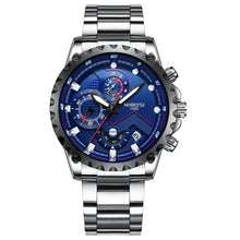 Load image into Gallery viewer, NIBOSI Mens Watches Luxury Top Brand Gold Watch Men Relogio Masculino Automatic Date Watch Quartz Luminous Calendar Wristwatch
