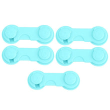 Load image into Gallery viewer, 5pcs/lot Multi-function Child Baby Safety Lock Cupboard Cabinet Door Drawer Safety Locks Children Security Protector Baby Care
