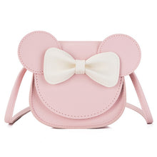 Load image into Gallery viewer, Monsisy 2020 Girl Coin Purse Handbag Children Wallet Small Coin Box Bag Cute Mouse Bow Kid Money Bag Baby Shoulder Bag Purse

