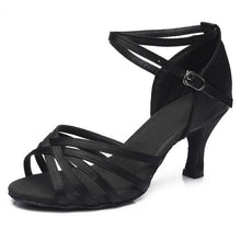 Load image into Gallery viewer, Hot selling Women Professional Dancing Shoes Ballroom Dance Shoes Ladies Latin Dance Shoes heeled 5CM/7CM
