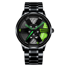 Load image into Gallery viewer, Nektom Mannen Velg Hub Horloge Custom Design Auto Polshorloge Rvs Custom Niet Afdrukken Velg Hub Horloges Man

