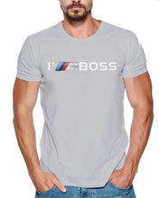 Load image into Gallery viewer, Summer Men's Tshirt 2019 Fashion I'm Boss M Power Logo funny 100% Cotton Custom Print Mercedes F1 Subaru Suzuki t-shirt

