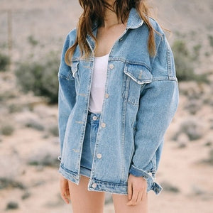 LUZUZI 2019 New Warm Winter Bomber Women Winter Autumn Hooded Girls Coat Jeans Denim Jackets Basic Ladies Top Windbreaker Female